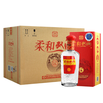 双沟白酒 柔和双沟红42度450mL